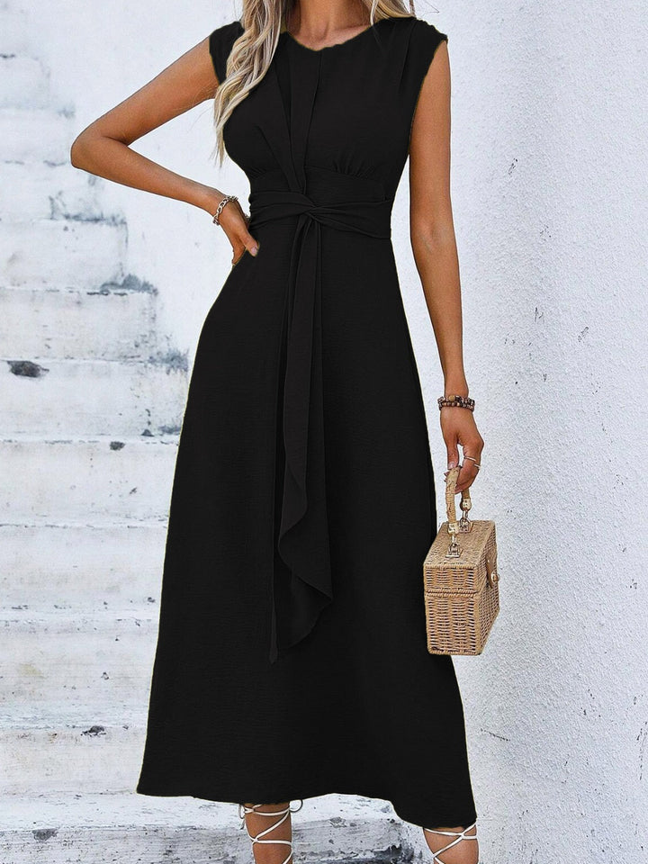 EMILIA – VESTIDO ELEGANTE CON LAZO - Van Moreau Utrecht