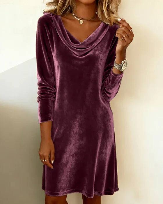 Luna™ | Vestido de terciopelo - Van Moreau Utrecht