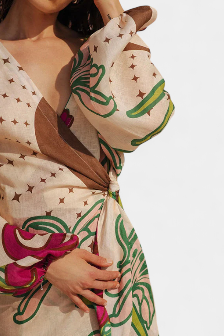 Fana | Vestido Floral - Van Moreau Utrecht