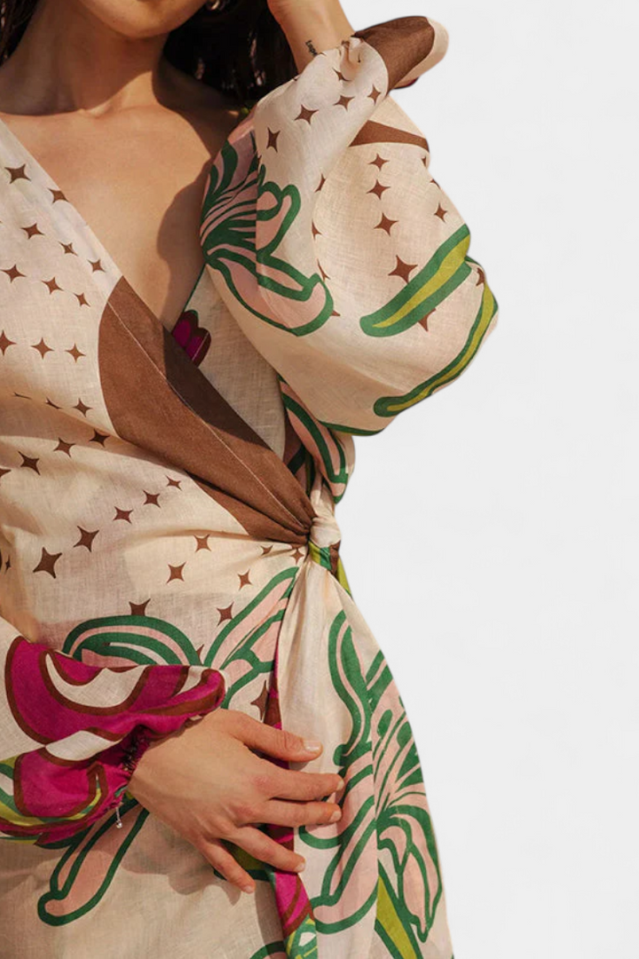Fana | Vestido Floral - Van Moreau Utrecht