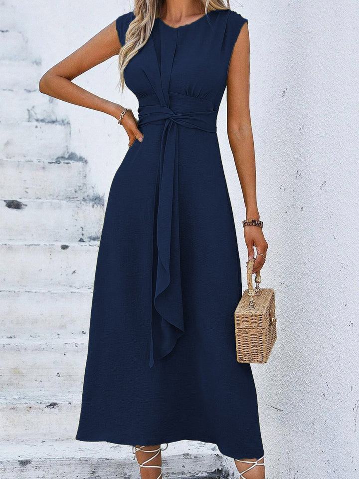 EMILIA – VESTIDO ELEGANTE CON LAZO - Van Moreau Utrecht