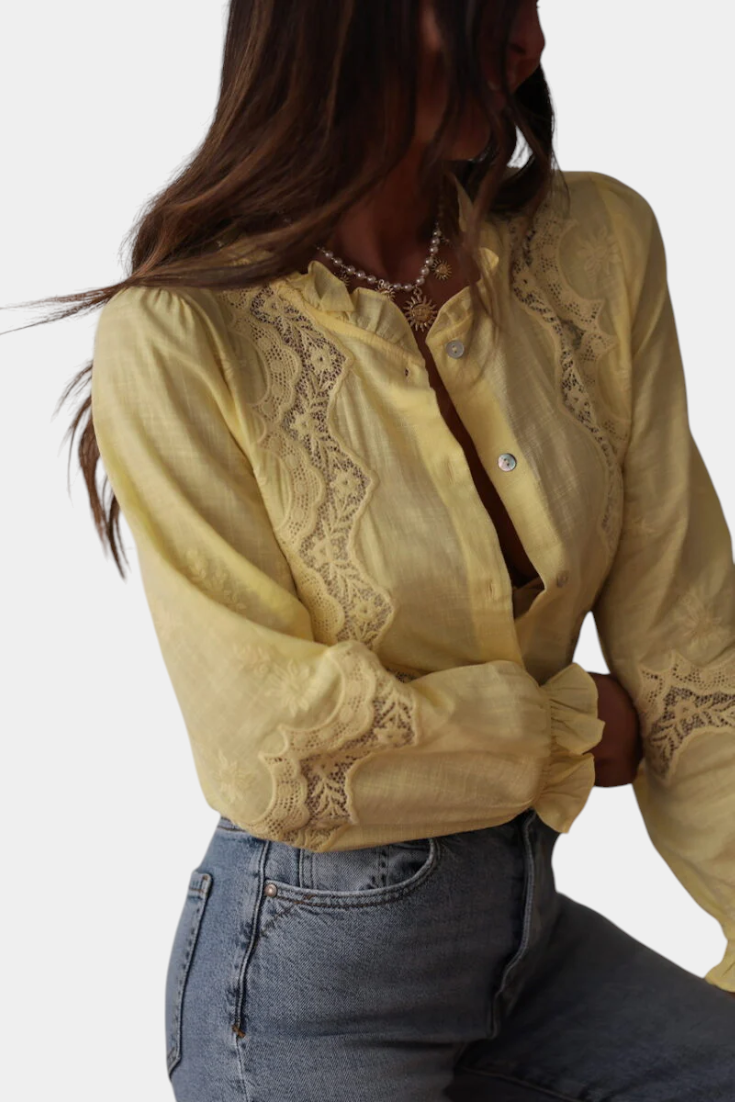 Blusa de Encaje Catarina - Van Moreau Utrecht