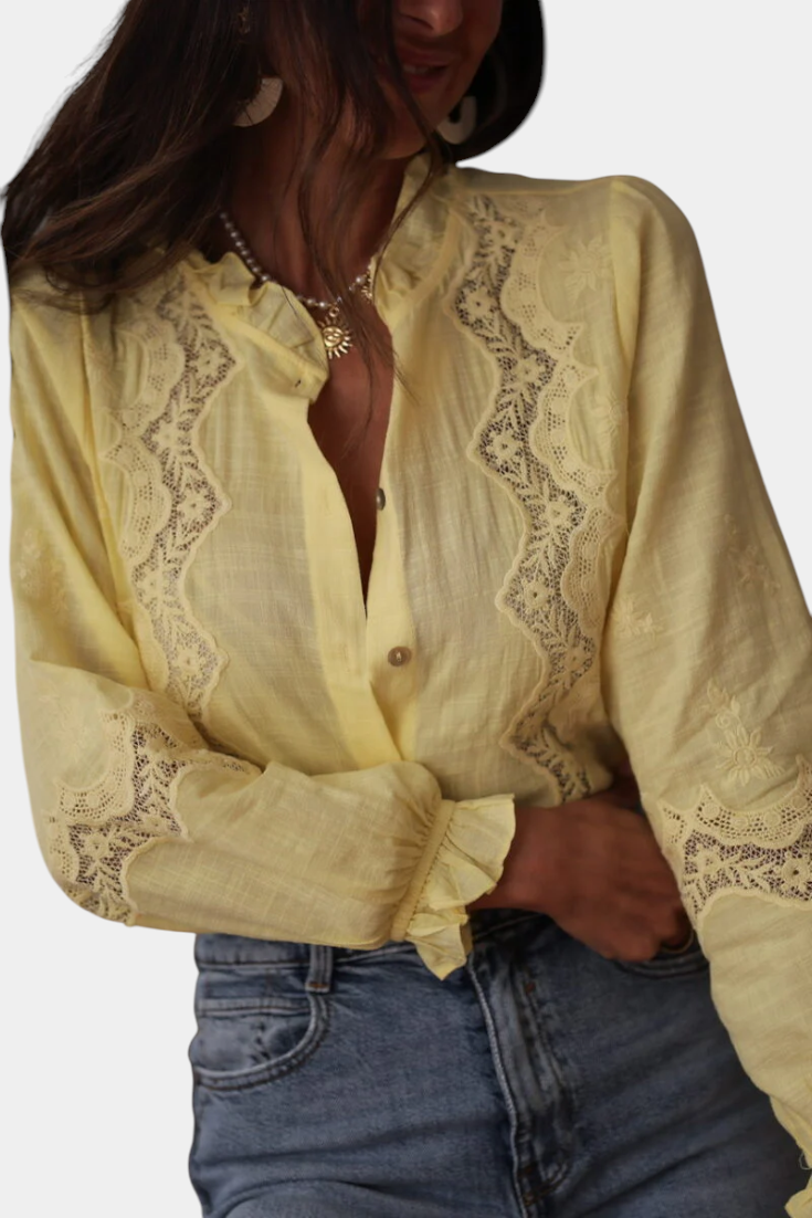 Blusa de Encaje Catarina - Van Moreau Utrecht