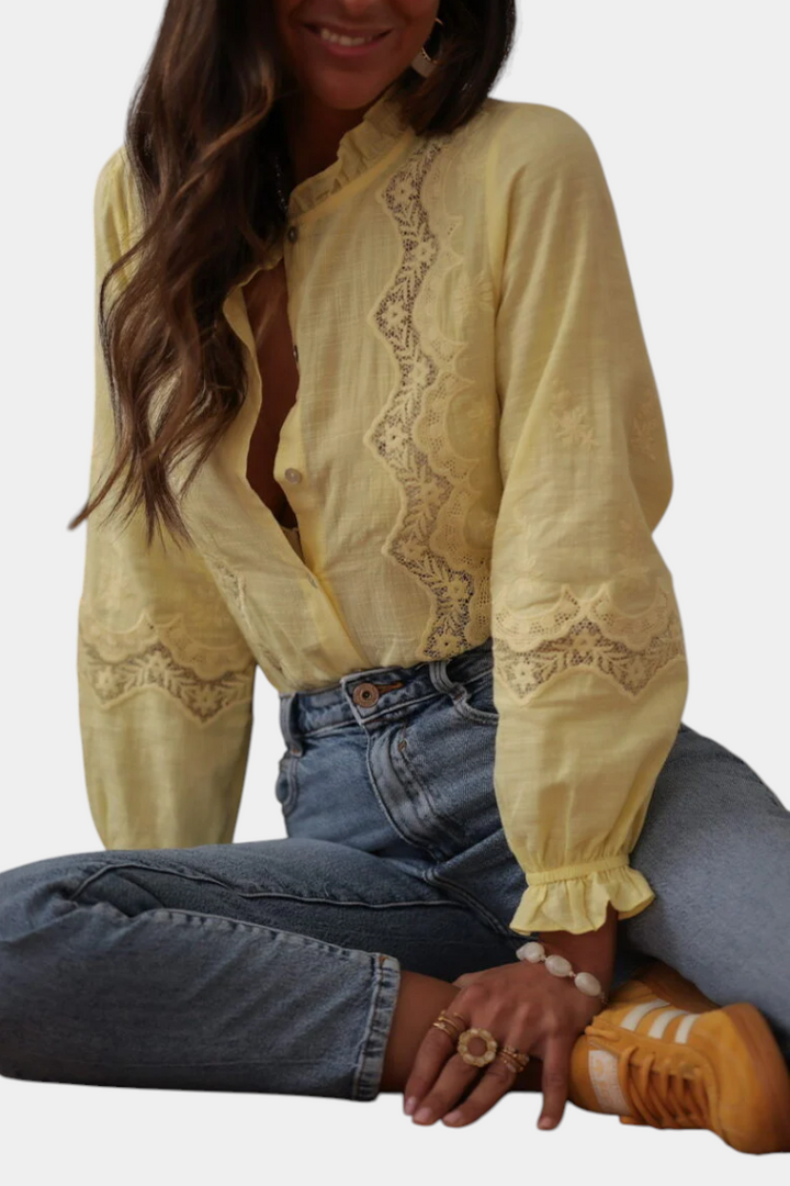 Blusa de Encaje Catarina - Van Moreau Utrecht