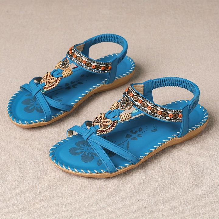 Nada | Sandales Style Ibiza Alliant Confort et Élégance - Van Moreau Utrecht