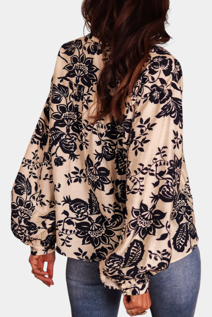Camisa Floral Noa - Van Moreau Utrecht
