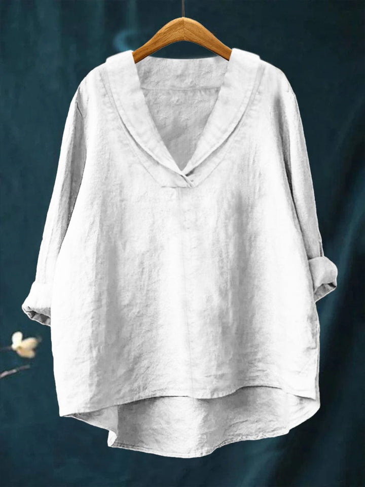 Samantha | Elegante Camisa de Verano en Lino - Van Moreau Utrecht