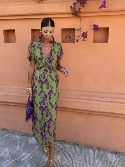 Florence | Elegant Summer Dress - Van Moreau Utrecht