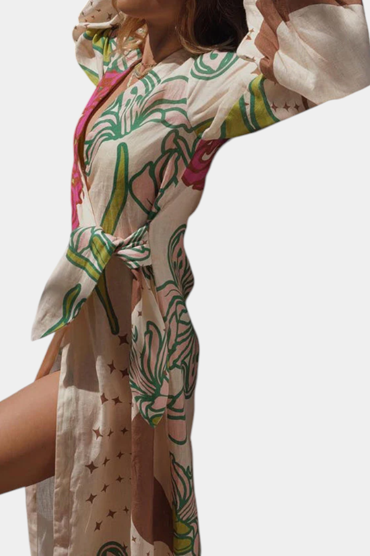 Fana | Vestido Floral - Van Moreau Utrecht