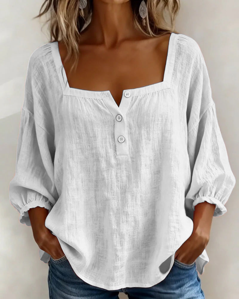 Paula | Camiseta con escote - Van Moreau Utrecht