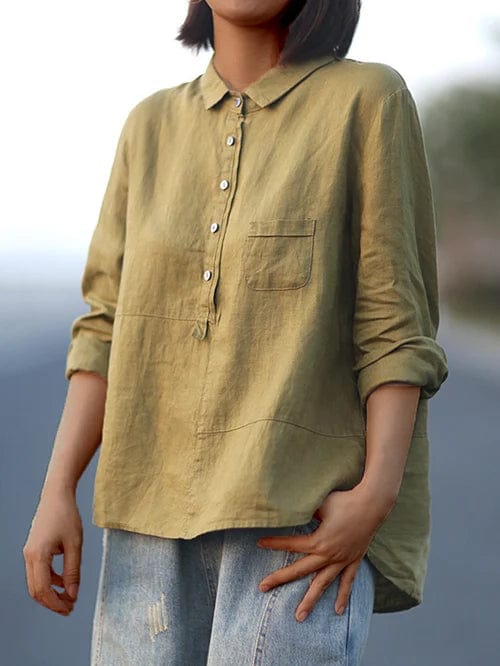 Elvie | Blusa Elegante para el Verano - Van Moreau Utrecht