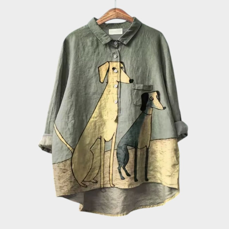 Amélie | Elegante Camisa de Verano - Van Moreau Utrecht