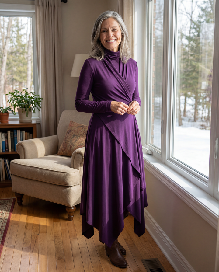 Donna – Timeless Midi Dress - Van Moreau Utrecht