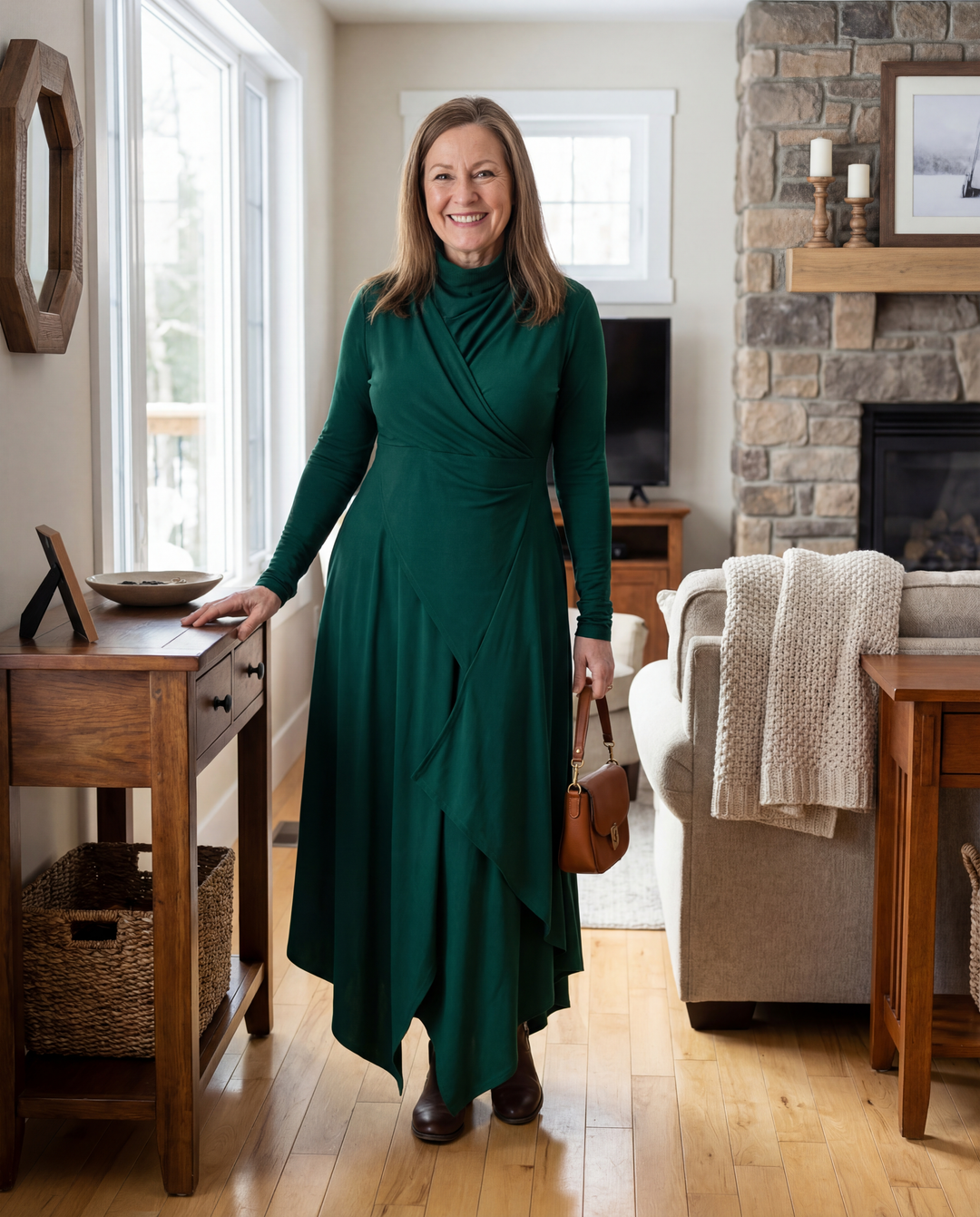 Donna – Timeless Midi Dress - Van Moreau Utrecht