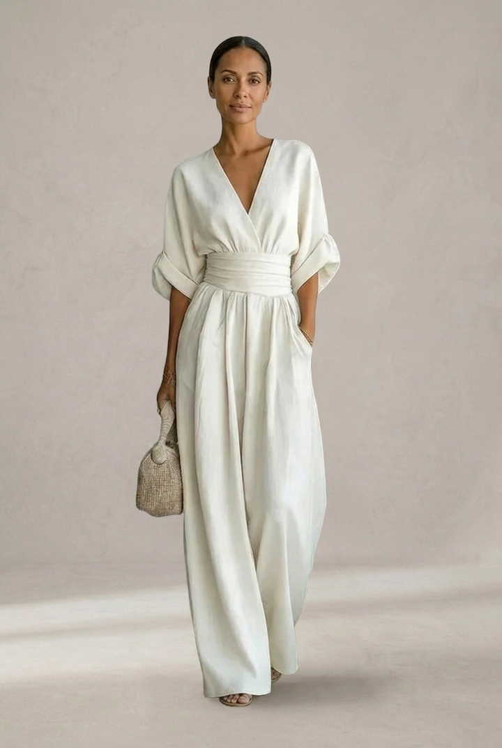 Isabella | Jumpsuit elegante fluido - Van Moreau Utrecht