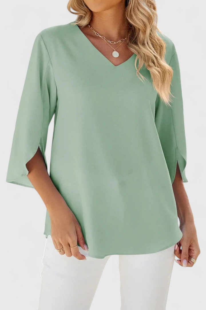 Tabitha Blusa Casual con Corte Suelto y Estilo Sofisticado - Van Moreau Utrecht