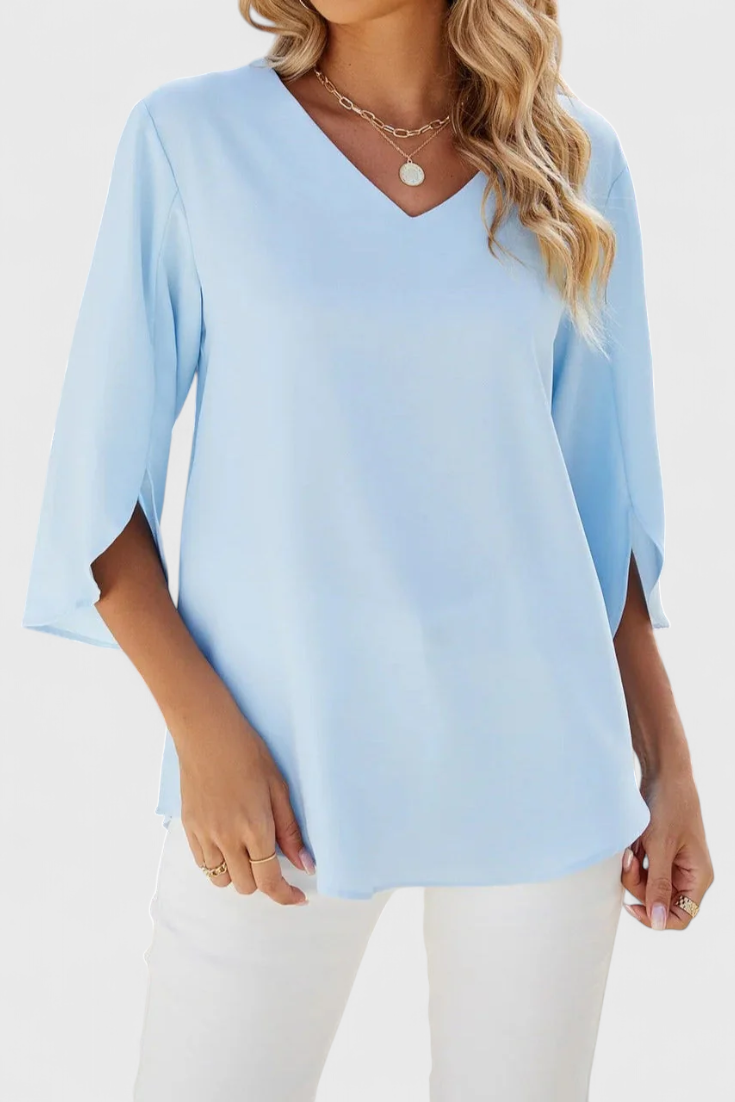 Tabitha Blusa Casual con Corte Suelto y Estilo Sofisticado - Van Moreau Utrecht