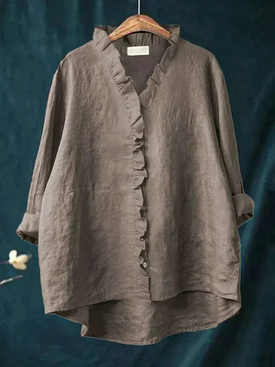 Eline | Elegante Blusa de Verano - Van Moreau Utrecht