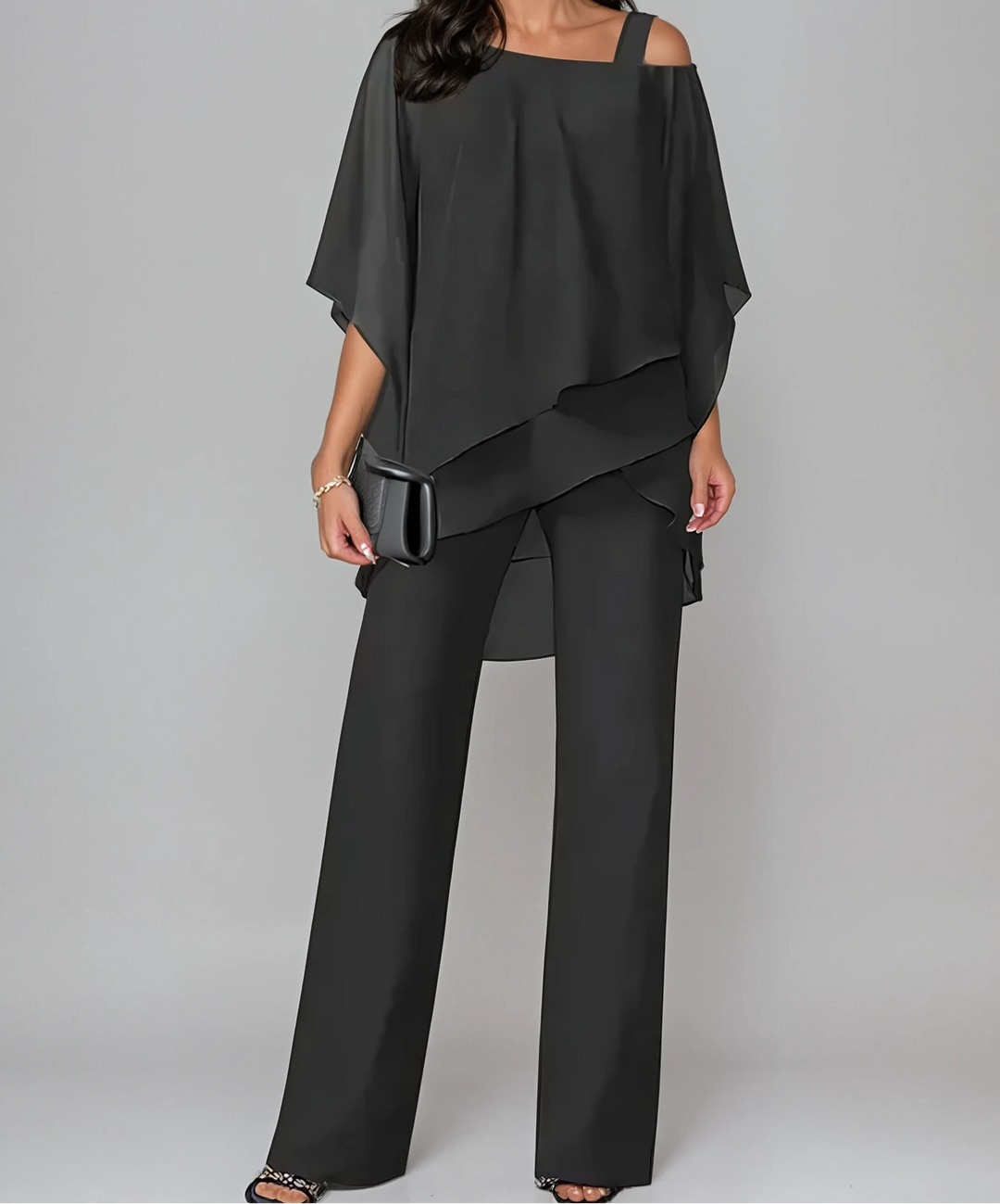 Gabrielle™ Conjunto de Dos Piezas en Capas - Van Moreau Utrecht