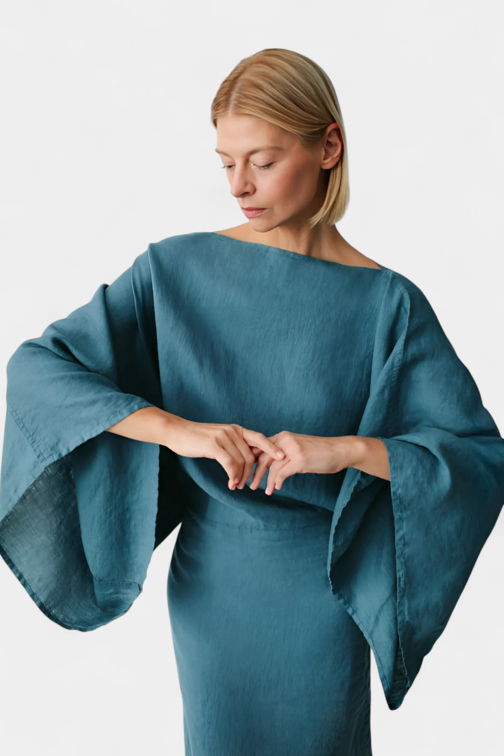 Kamilia | Vestido Kimono - Van Moreau Utrecht