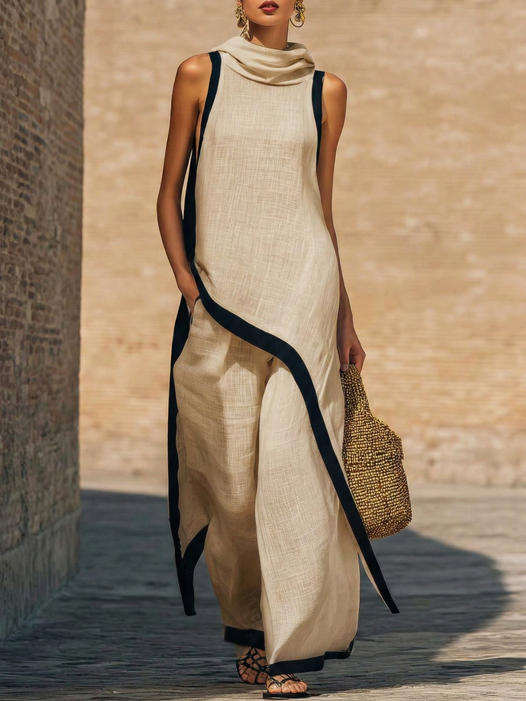 Sofía | Conjunto fluido elegante - Van Moreau Utrecht