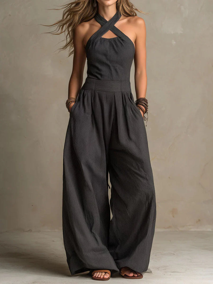 Valentina | Jumpsuit elegante fluido - Van Moreau Utrecht