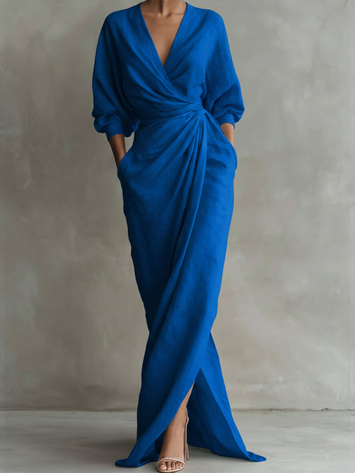 LUCÍA – VESTIDO CRUZADO FLUIDO - Van Moreau Utrecht