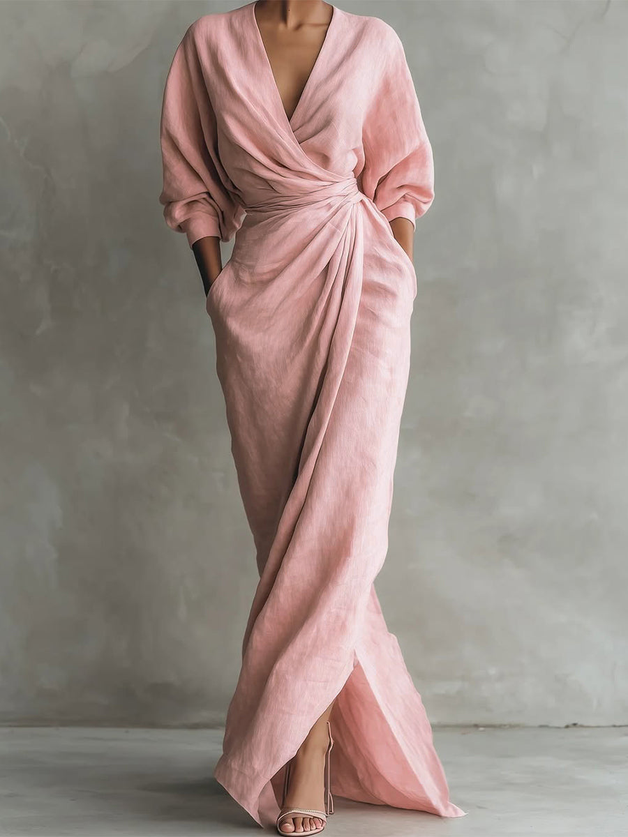 LUCÍA – VESTIDO CRUZADO FLUIDO - Van Moreau Utrecht