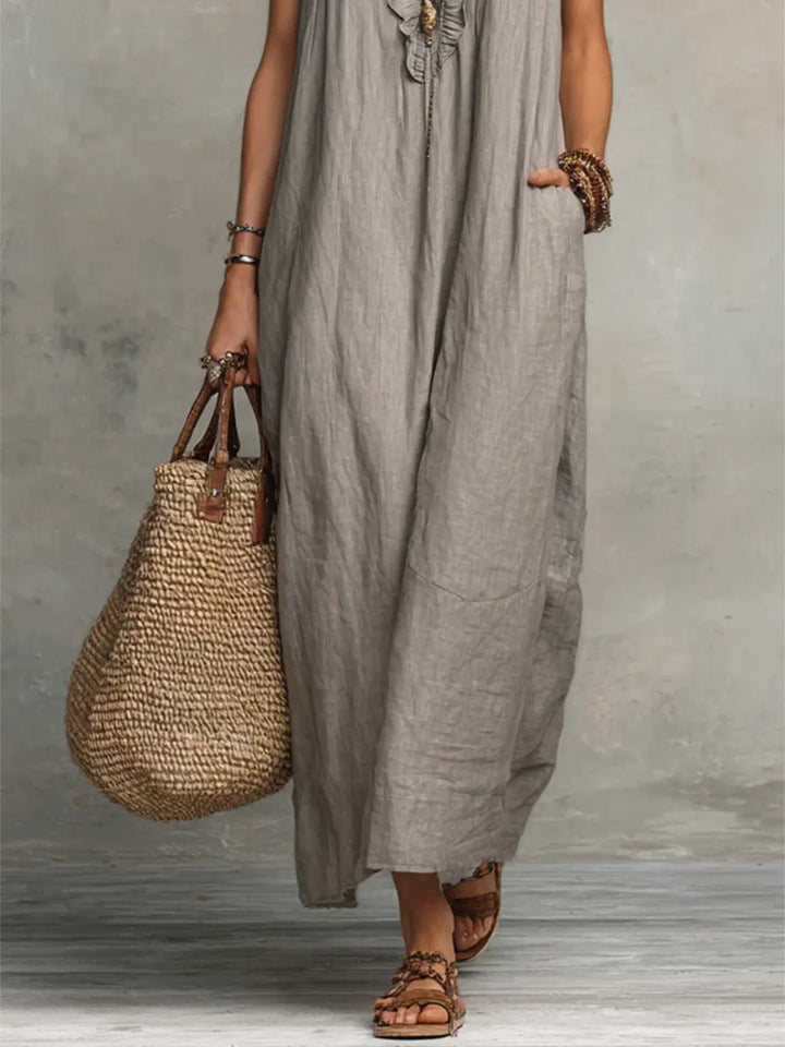 MARA – VESTIDO FLUIDO RELAJADO - Van Moreau Utrecht