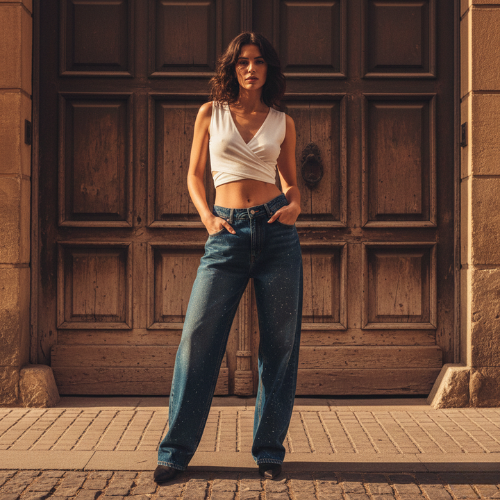 Bea | Pantalones globo - Van Moreau Utrecht