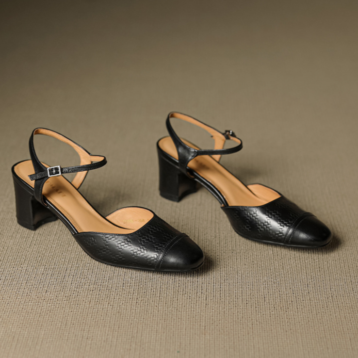Tacones de Cuero Auténtico Valery - Van Moreau Utrecht