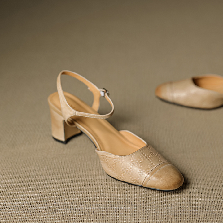 Tacones de Cuero Auténtico Valery - Van Moreau Utrecht