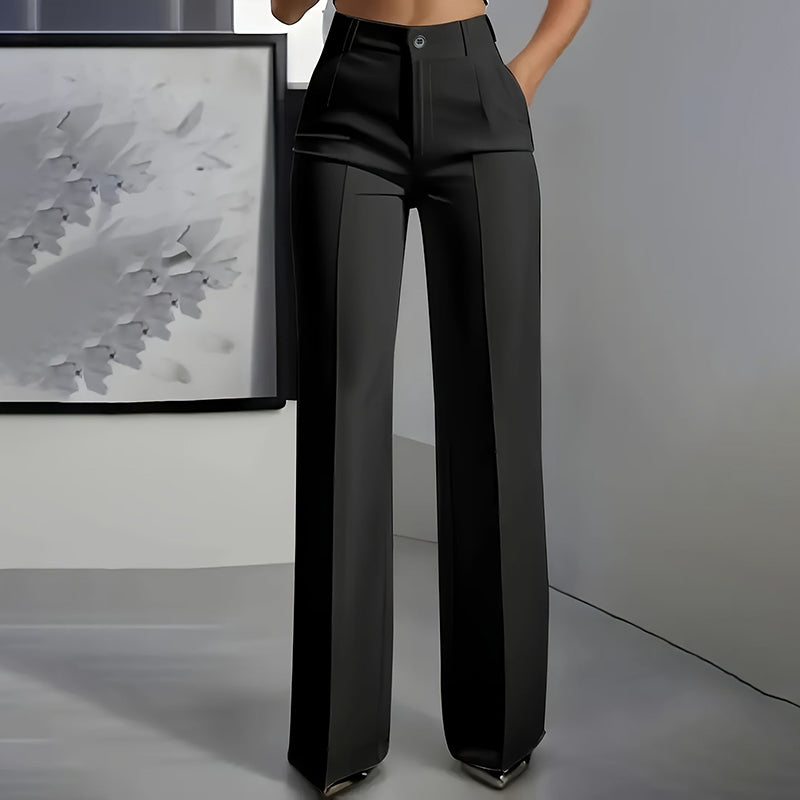 Kiki | Pantalones de cintura alta - Van Moreau Utrecht