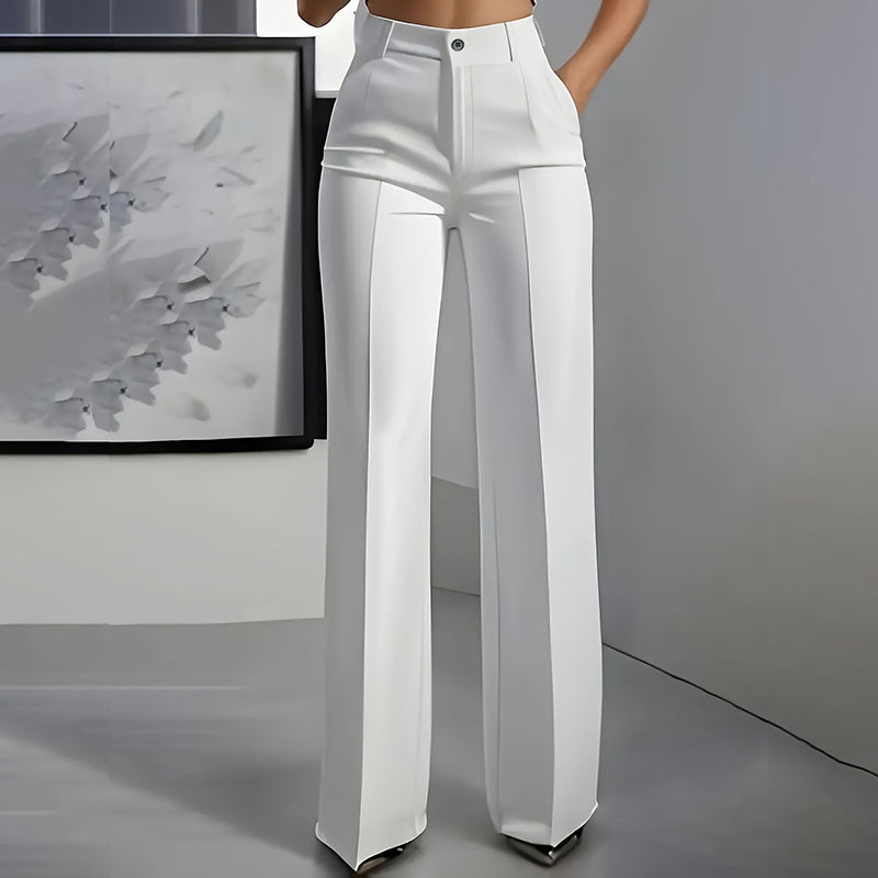 Kiki | Pantalones de cintura alta - Van Moreau Utrecht
