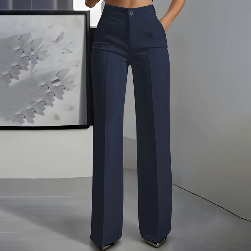 Kiki | Pantalones de cintura alta - Van Moreau Utrecht