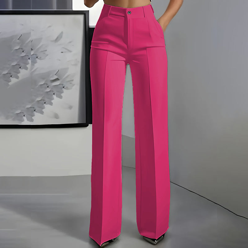Kiki | Pantalones de cintura alta - Van Moreau Utrecht
