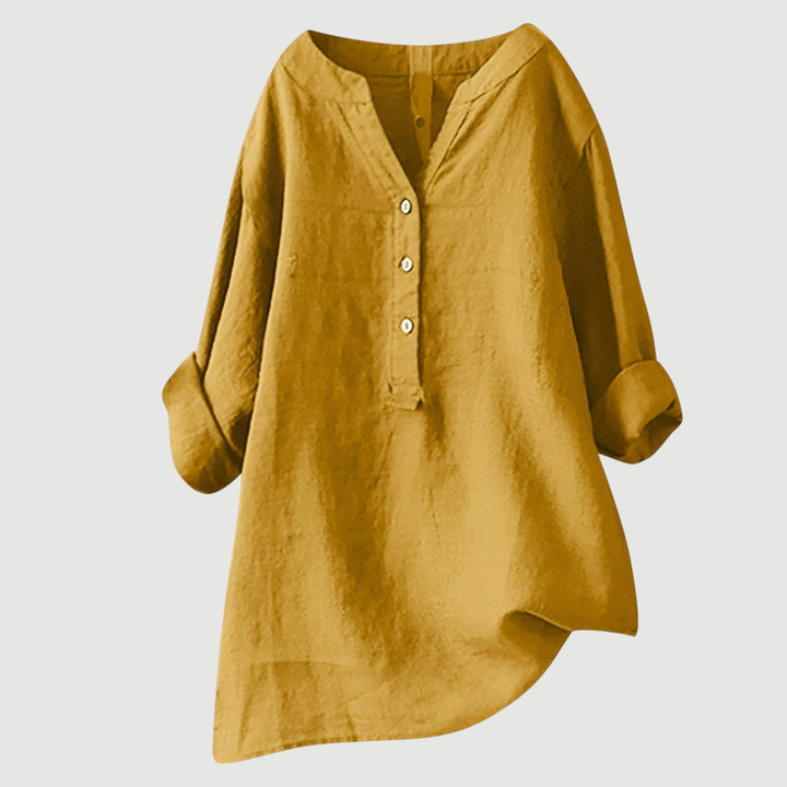 Freja™ – Camisa ligera y cómoda con botones - Van Moreau Utrecht