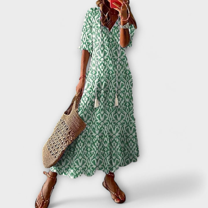Savannah | Elegant Maxi Dress - Van Moreau Utrecht