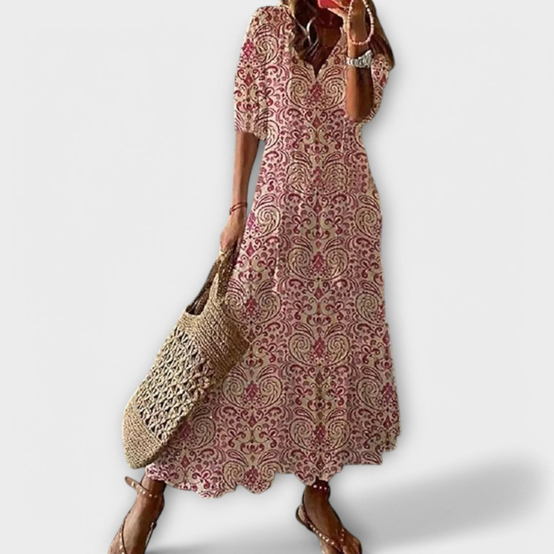 Savannah | Elegant Maxi Dress - Van Moreau Utrecht